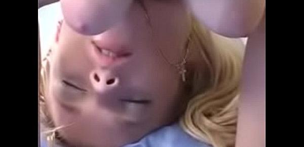  club seventeen skinny blonde teen tracey fucks on the bed